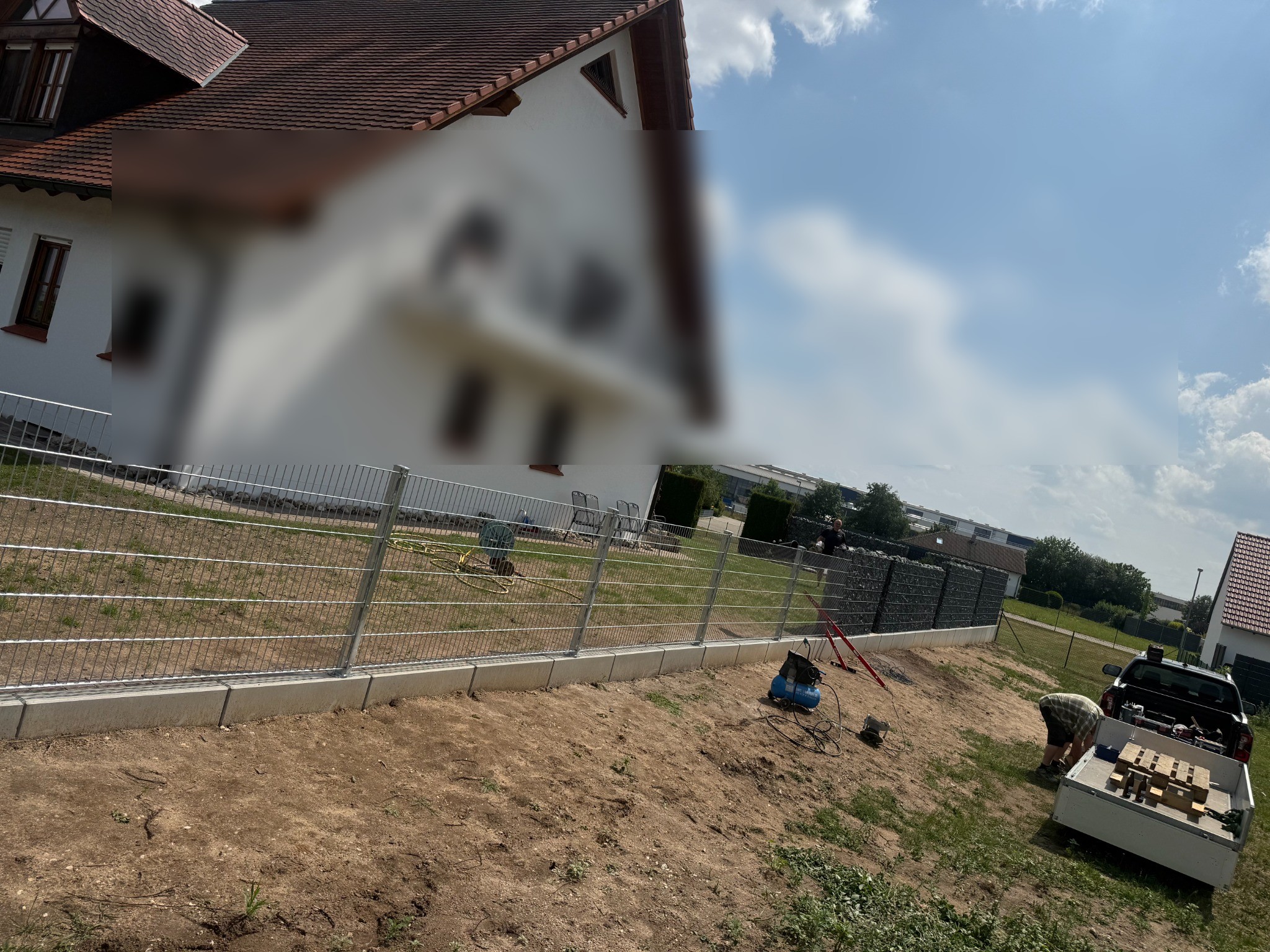 Weitere Arbeiten im Außenbereich